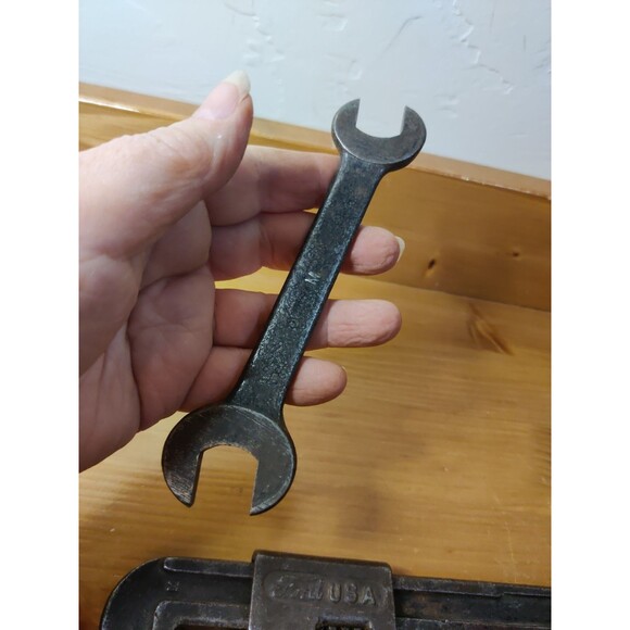 LOT OF FORD USA HAND TOOLS FLARE WRENCH PIPE WRENCH OPEN ENDED - Picture 9 of 14